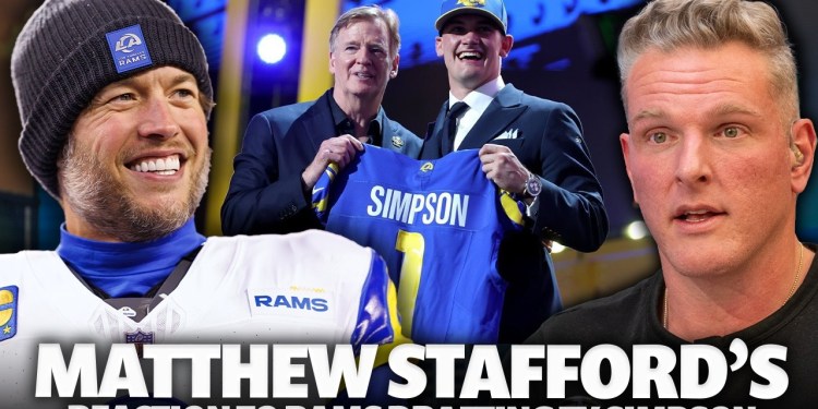 Matthew Stafford Opens Up On His Feelings On Rams Drafting Ty Simpson In 1st Round Matthew Stafford Opens Up On His Feelings On Rams Drafting Ty Simpson In 1st Round