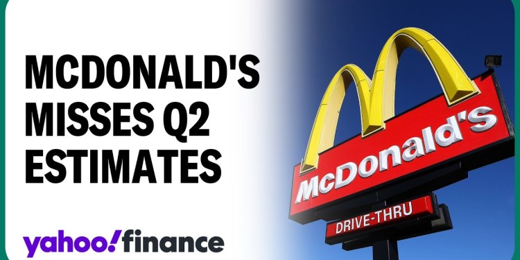 McDonald’s misses Q2 estimates as consumers pull back on spending McDonald’s misses Q2 estimates as consumers pull back on spending