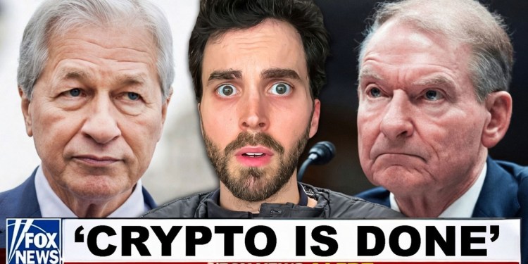 JPMorgan CEO Delivers CHILLING Warning To Crypto Industry (You Have To See To Believe) JPMorgan CEO Delivers CHILLING Warning To Crypto Industry (You Have To See To Believe)