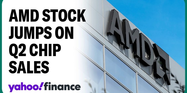 AMD earnings: Stock jump fueled by AI chip sales in Q2 AMD earnings: Stock jump fueled by AI chip sales in Q2