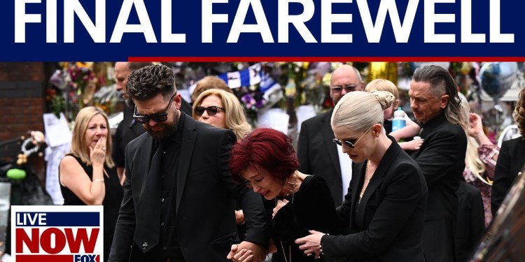 Ozzy Osbourne’s wife and children attend farewell parade ahead of funeral Ozzy Osbourne’s wife and children attend farewell parade ahead of funeral