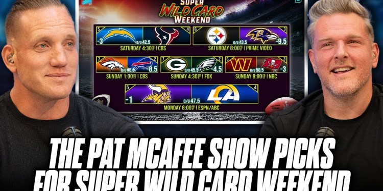 The Pat McAfee Show Picks & Predicts NFL Super Wild Card Weekend The Pat McAfee Show Picks & Predicts NFL Super Wild Card Weekend