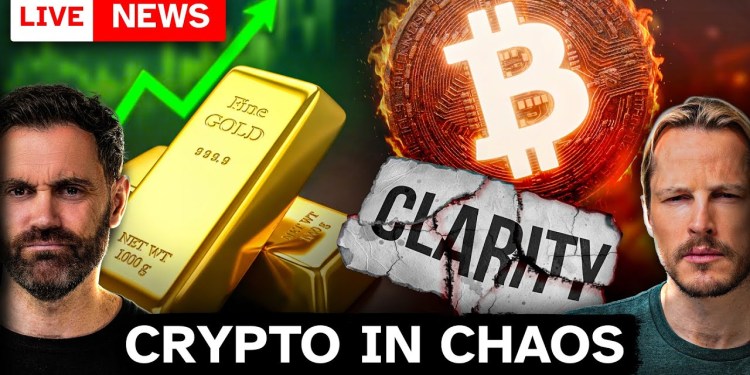 Bitcoin Breakdown, Gold Goes Parabolic, Clarity Act Collapse & Market Chaos Bitcoin Breakdown, Gold Goes Parabolic, Clarity Act Collapse & Market Chaos