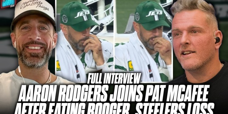 Aaron Rodgers Joins The Pat McAfee Show After Loss To Steelers & Controversial Sideline Incident… Aaron Rodgers Joins The Pat McAfee Show After Loss To Steelers & Controversial Sideline Incident…