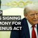 President Trump holds signing ceremony for the GENIUS Act — 7/18/2025 President Trump holds signing ceremony for the GENIUS Act — 7/18/2025