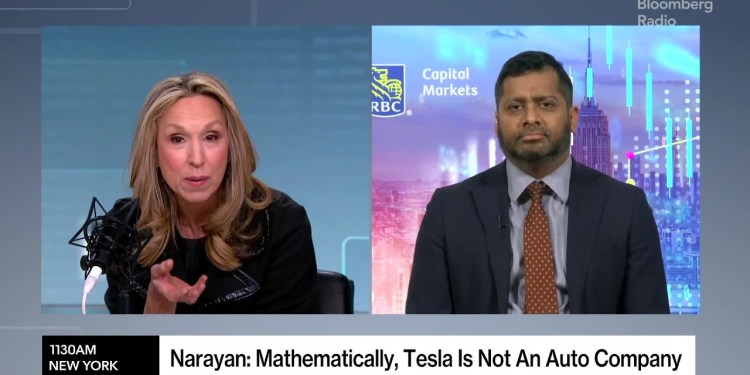 RBC’s Narayan: Mathematically, Tesla Not An Auto Company RBC’s Narayan: Mathematically, Tesla Not An Auto Company
