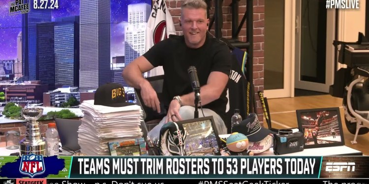 The Pat McAfee Show Live | Tuesday August 27th 2024 The Pat McAfee Show Live | Tuesday August 27th 2024