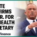 RFK Jr. confirmed as Trump’s Health secretary RFK Jr. confirmed as Trump’s Health secretary