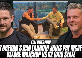 Oregon’s Dan Lanning Joins Pat McAfee Before #2 vs #3 Matchup vs Ohio State Oregon’s Dan Lanning Joins Pat McAfee Before #2 vs #3 Matchup vs Ohio State