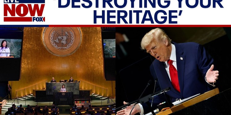 Trump criticizes UN during General Assembly speech | LiveNOW from FOX Trump criticizes UN during General Assembly speech | LiveNOW from FOX