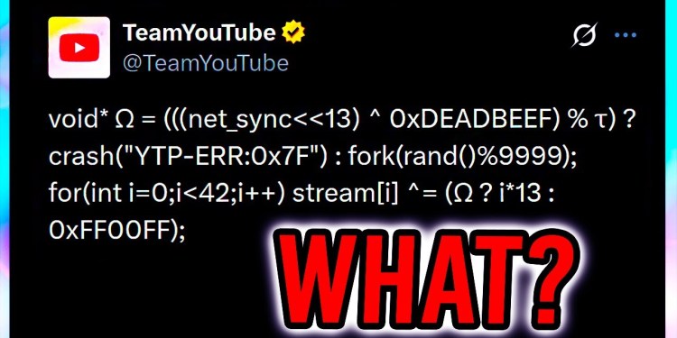 YouTube Has Lost It… YouTube Has Lost It…