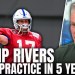 Philip Rivers Is SLINGING Passes In First Practice In 5 years | Pat McAfee Show Philip Rivers Is SLINGING Passes In First Practice In 5 years | Pat McAfee Show