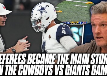 Referees Became The Main Story In The Cowboys vs Giants Game | Pat McAfee Show Referees Became The Main Story In The Cowboys vs Giants Game | Pat McAfee Show