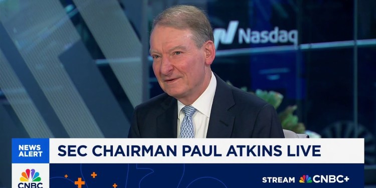 SEC Chairman Paul Atkins on public vs. private markets SEC Chairman Paul Atkins on public vs. private markets