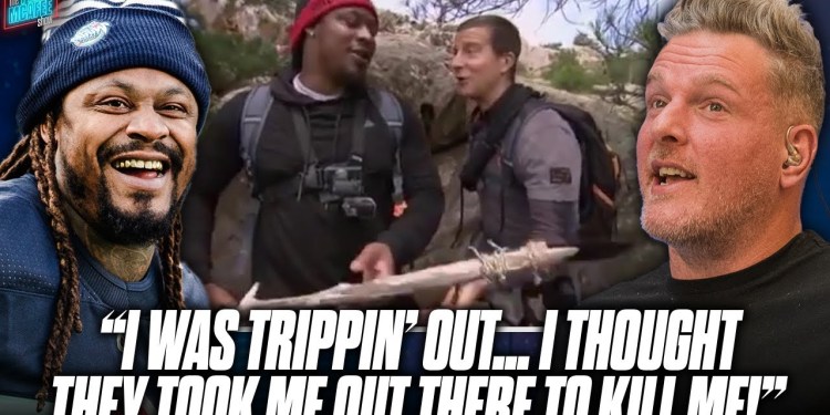 Marshawn Lynch Felt Like Bear Grylls Might Kill Him On Man vs Wild?! | Pat McAfee Show Marshawn Lynch Felt Like Bear Grylls Might Kill Him On Man vs Wild?! | Pat McAfee Show