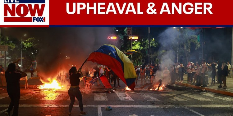 Upheaval & anger after alleged false Venezuelan election | LiveNOW from FOX Upheaval & anger after alleged false Venezuelan election | LiveNOW from FOX