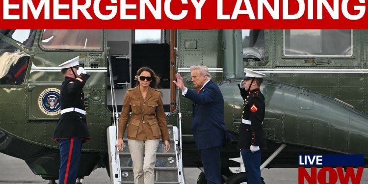 Trump’s Marine One makes emergency landing Trump’s Marine One makes emergency landing