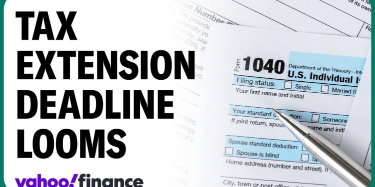 Tax extension deadline is Oct. 15: What you should know Tax extension deadline is Oct. 15: What you should know