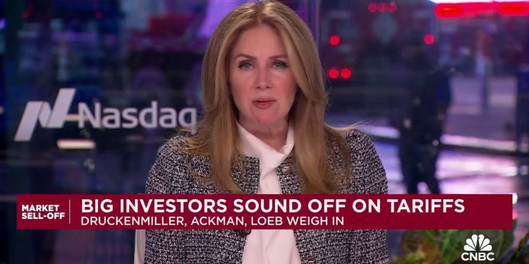 Big investors sound off on Trump tariffs Big investors sound off on Trump tariffs