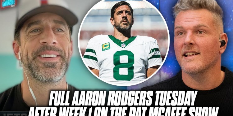 Aaron Rodgers Joins Pat McAfee After 1st Game Back From Achilles Injury (Full Interview) Aaron Rodgers Joins Pat McAfee After 1st Game Back From Achilles Injury (Full Interview)