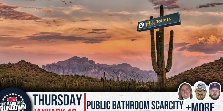 Finding a Public Bathroom Just Got 100x Harder – Barstool Rundown – January 16th, 2025 Finding a Public Bathroom Just Got 100x Harder – Barstool Rundown – January 16th, 2025