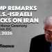 Trump delivers remarks on U.S.-Israeli attacks on Iran at Medal of Honor Ceremony Trump delivers remarks on U.S.-Israeli attacks on Iran at Medal of Honor Ceremony