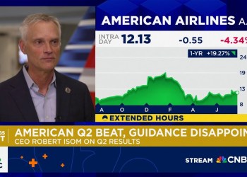 American Airlines CEO Robert Isom: See supply and demand trends moving in our favor in Q3 and Q4 American Airlines CEO Robert Isom: See supply and demand trends moving in our favor in Q3 and Q4