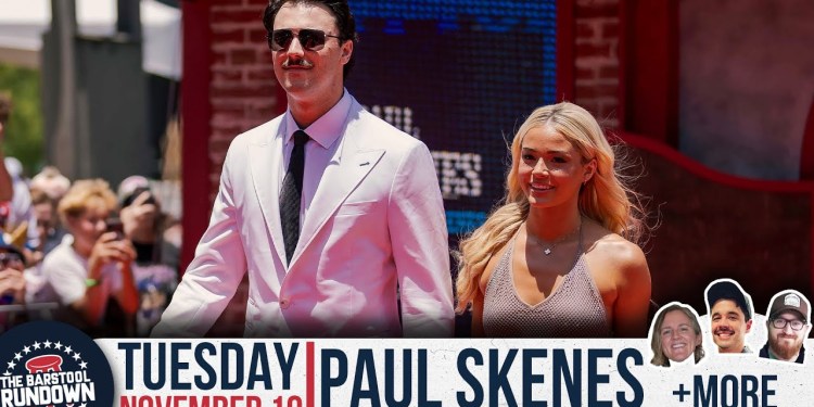 Paul Skenes Gives Legendary ROTY Speech – Barstool Rundown – November 19th, 2024 Paul Skenes Gives Legendary ROTY Speech – Barstool Rundown – November 19th, 2024