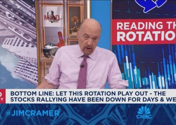 Let this rotation play out, the stocks rallying have been down for days and weeks, says Jim Cramer Let this rotation play out, the stocks rallying have been down for days and weeks, says Jim Cramer
