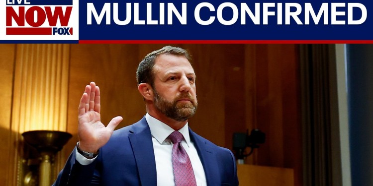 BREAKING: Senate confirms Markwayne Mullin as DHS secretary BREAKING: Senate confirms Markwayne Mullin as DHS secretary