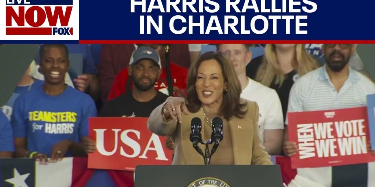 FULL SPEECH: Harris campaigns in battleground North Carolina | LiveNOW from FOX FULL SPEECH: Harris campaigns in battleground North Carolina | LiveNOW from FOX