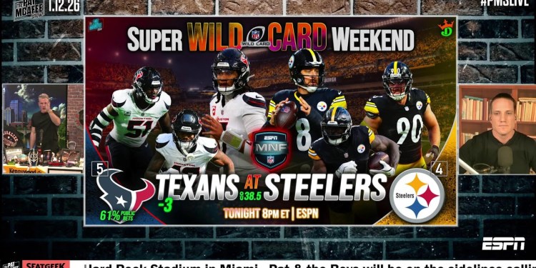 The Pat McAfee Show Live | Monday January 12th 2026 The Pat McAfee Show Live | Monday January 12th 2026