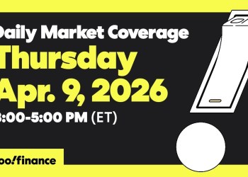 LIVE: Stocks extend winning streak, oil rises ahead of US-Iran talks » Market Coverage Apr. 9, 2026 LIVE: Stocks extend winning streak, oil rises ahead of US-Iran talks » Market Coverage Apr. 9, 2026