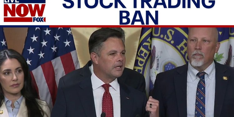 GOP, Democratic lawmakers reveal stock trading ban bill | LiveNOW from FOX GOP, Democratic lawmakers reveal stock trading ban bill | LiveNOW from FOX