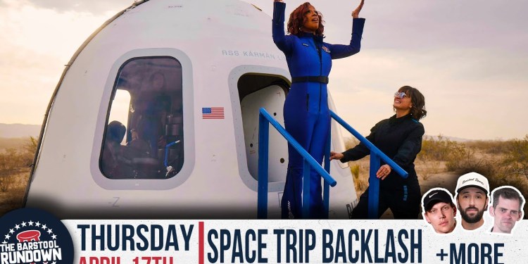 Gayle King Responds to Critics of Blue Origin Space Trip – Barstool Rundown – April 17th, 2025 Gayle King Responds to Critics of Blue Origin Space Trip – Barstool Rundown – April 17th, 2025