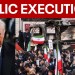 Iran to begin public executions as Trump urges more protests against the regime Iran to begin public executions as Trump urges more protests against the regime