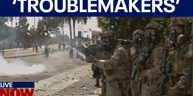 LA riots: Trump troops arrive as violent anti-ICE riots erupt LA riots: Trump troops arrive as violent anti-ICE riots erupt