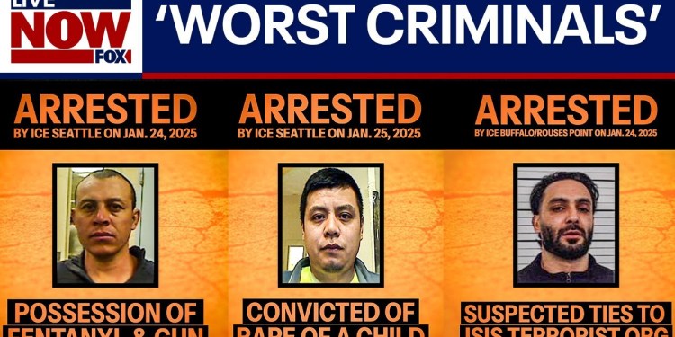 ICE ARRESTS: ‘Worst Criminals’ arrested in 3 Day Blitz Campaign | LiveNOW from FOX ICE ARRESTS: ‘Worst Criminals’ arrested in 3 Day Blitz Campaign | LiveNOW from FOX
