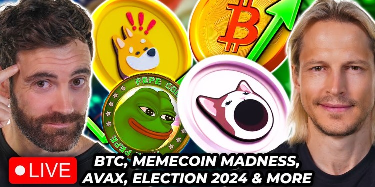 Crypto News: Bitcoin Breakout?? Memecoin Mania!! AVAX Bulls, Election 2024 And More Crypto News: Bitcoin Breakout?? Memecoin Mania!! AVAX Bulls, Election 2024 And More