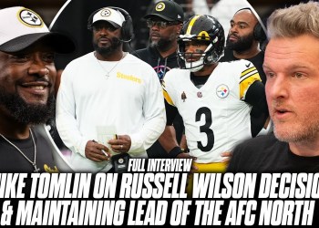 Coach Mike Tomlin Talks Controversial Russell Wilson Decision & If Hard Knocks Is A Distraction Coach Mike Tomlin Talks Controversial Russell Wilson Decision & If Hard Knocks Is A Distraction