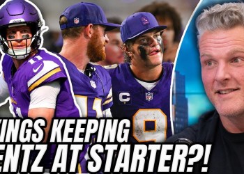 Vikings Planning To Keep Carson Wentz Starting Over JJ McCarthy?! | Pat McAfee Show Vikings Planning To Keep Carson Wentz Starting Over JJ McCarthy?! | Pat McAfee Show