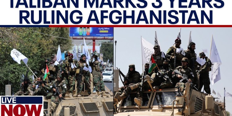 Taliban uses US air base to celebrate 3 years of rule over Afghanistan | LiveNOW from FOX Taliban uses US air base to celebrate 3 years of rule over Afghanistan | LiveNOW from FOX