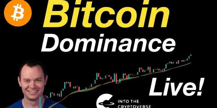 Bitcoin Dominance (60% Target Closing In) LIVE SHOW Bitcoin Dominance (60% Target Closing In) LIVE SHOW