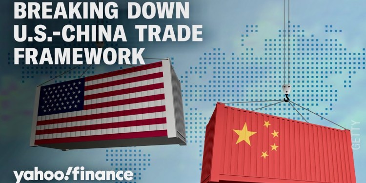 What a US-China trade deal framework could mean for farmers, markets What a US-China trade deal framework could mean for farmers, markets