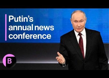 Russia: Vladimir Putin Begins Annual News Conference With Focus on the Economy Russia: Vladimir Putin Begins Annual News Conference With Focus on the Economy