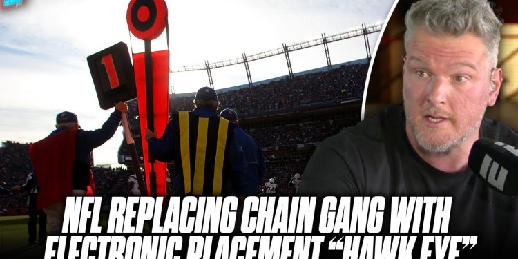 NFL Officially Getting Rid Of Chain Gang, Will Re-Test Electronically Spotting Football NFL Officially Getting Rid Of Chain Gang, Will Re-Test Electronically Spotting Football
