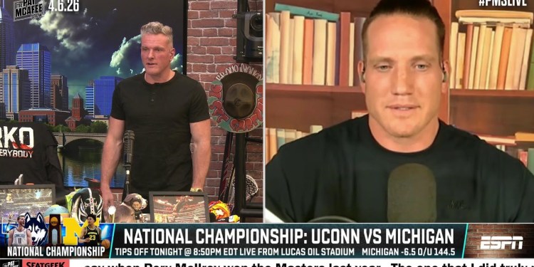 The Pat McAfee Show Live | Monday April 6th 2026 The Pat McAfee Show Live | Monday April 6th 2026