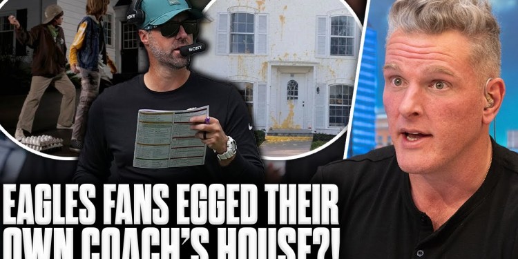 Eagles Fans Egged Their OC’s House Over Offensive Struggles…| Pat McAfee Show Eagles Fans Egged Their OC’s House Over Offensive Struggles…| Pat McAfee Show