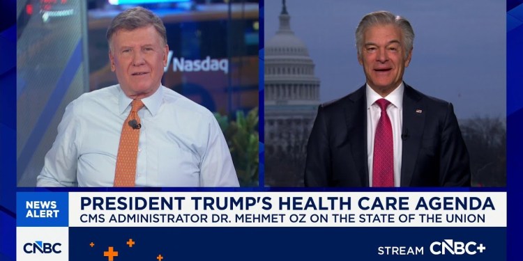 CMS Administrator Dr. Mehmet Oz: Most favored nation drug pricing will become the standard CMS Administrator Dr. Mehmet Oz: Most favored nation drug pricing will become the standard