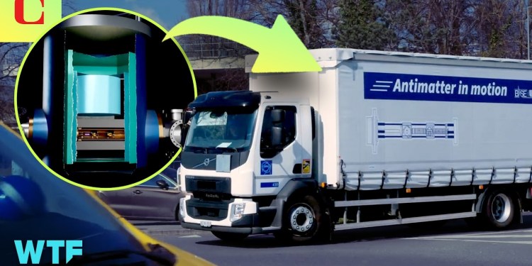 First Truckload of Antimatter Unlocks New Sci-Fi Possibilities First Truckload of Antimatter Unlocks New Sci-Fi Possibilities